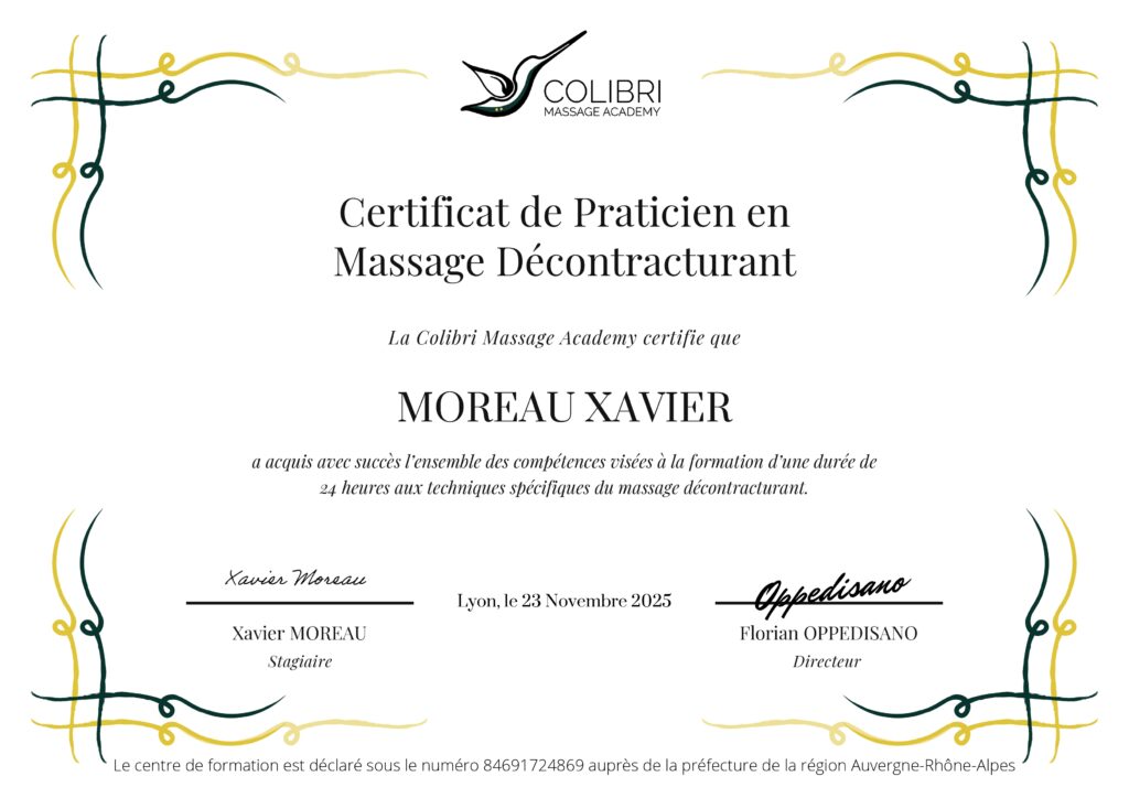 massage decontracturant