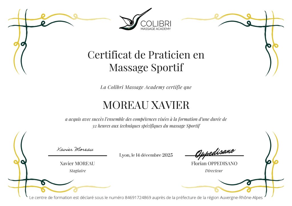 massage sportif